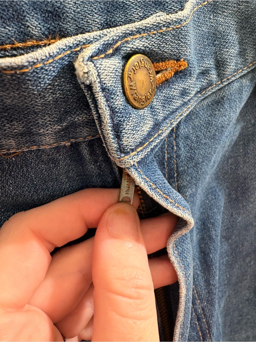 Wranglers Early 80s Scovil Zipper VTG - Picture 6 of 11